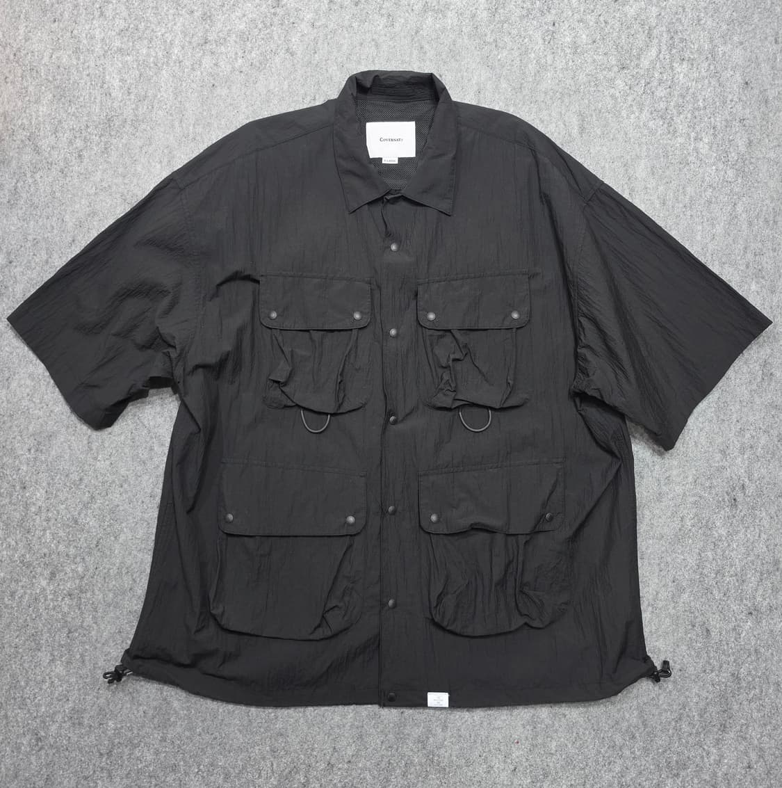 커버낫 유틸리티 멀티포켓 나일론 반팔 셔츠 XL 상품이미지1
