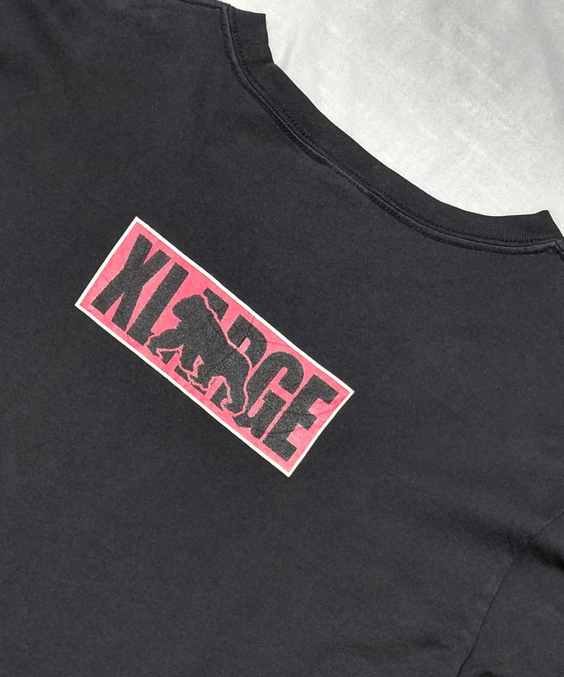 [M] X-LARGE 고릴라 펑크 & 빅 로고 롱슬리브 (블랙) 상품이미지7