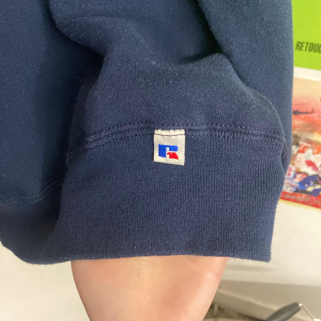 90‘s USA 러셀 맨투맨 ‘네이비‘ 상품이미지3