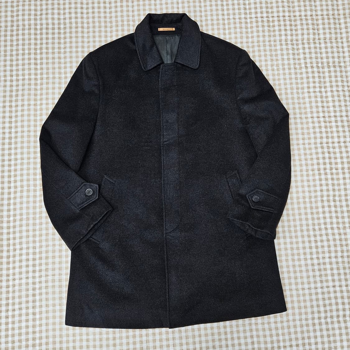 갤럭시 울 캐시미어 하프코트 남자100 상품이미지1