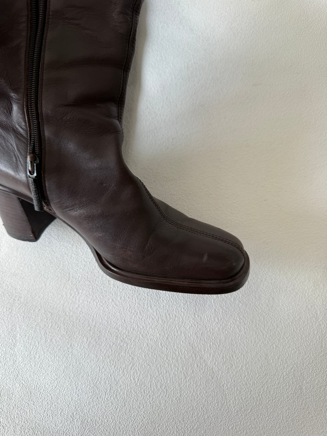 [220-225]Pre owned 레더 롱부츠 상품이미지4