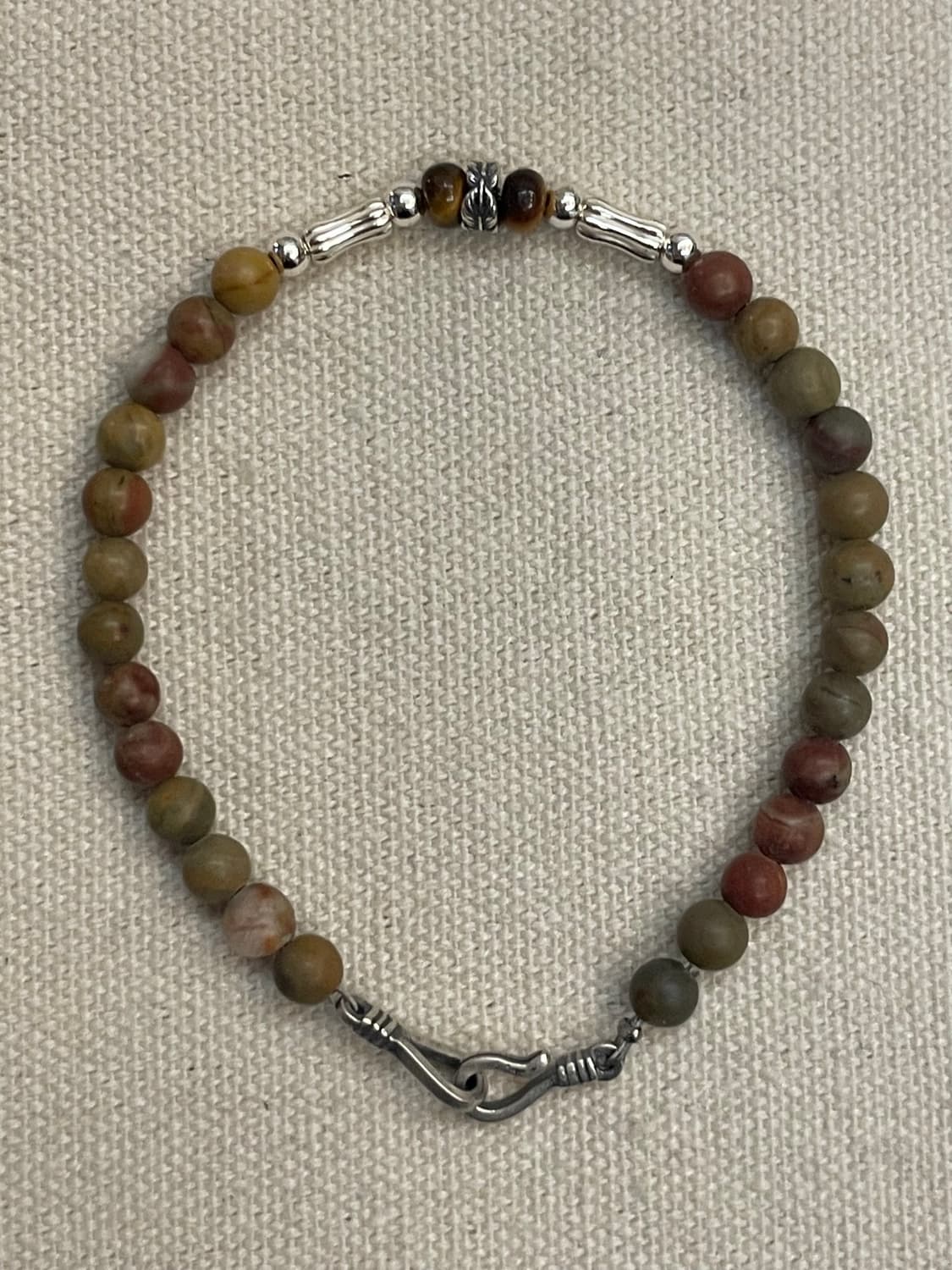 토곰아비 재스퍼 & 호크아이 실버 팔찌 상품이미지3