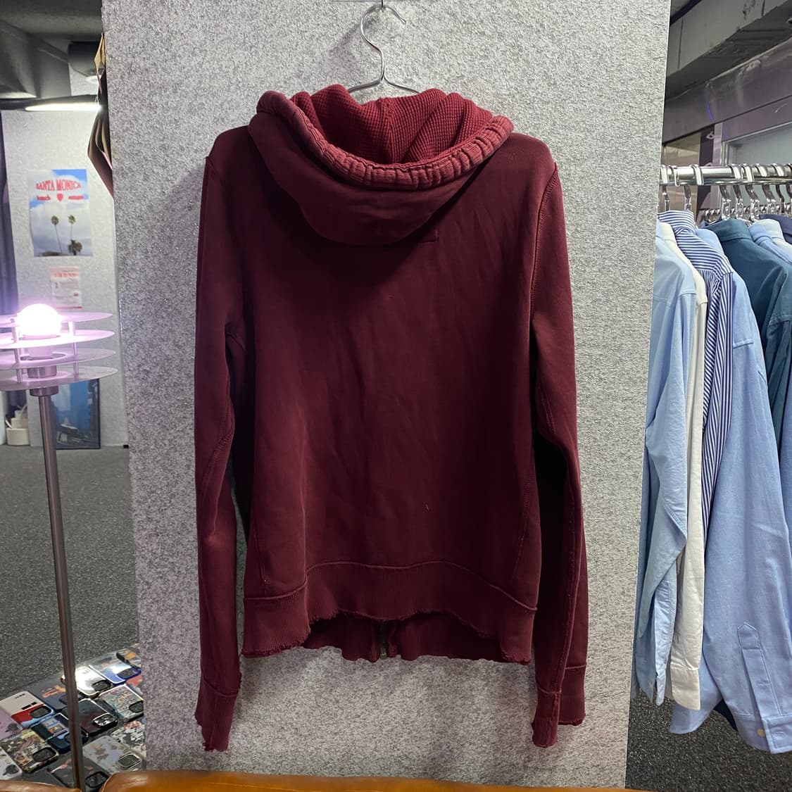 아베크롬비 y2k 빅로고 슬림핏 후드 집업 B3026   상품이미지3