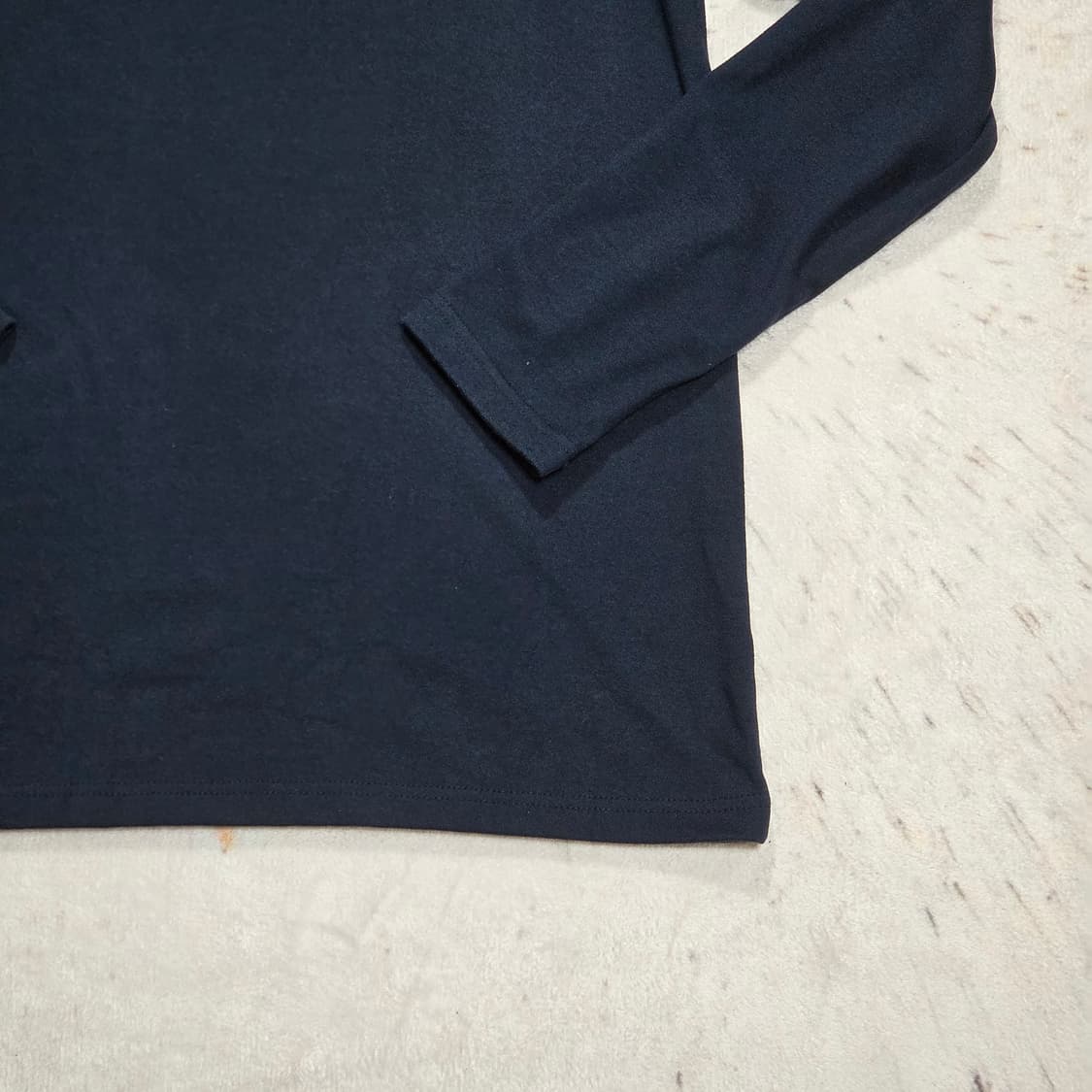 버버리힐스폴로클럽 네이비 반폴라 롱슬리브 상품이미지7