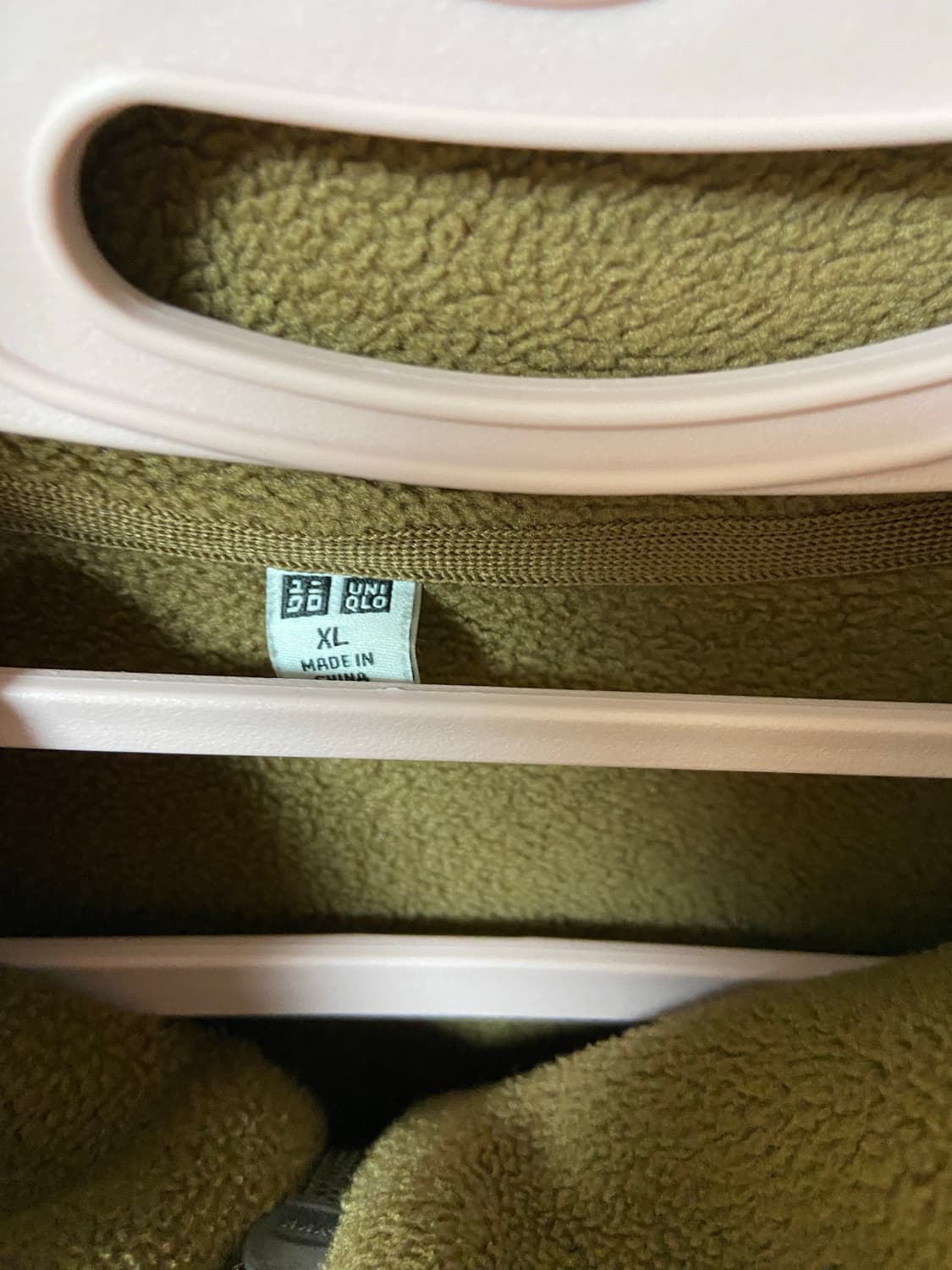 빈티지 일본유니클로 갈색 후리스 상품이미지2