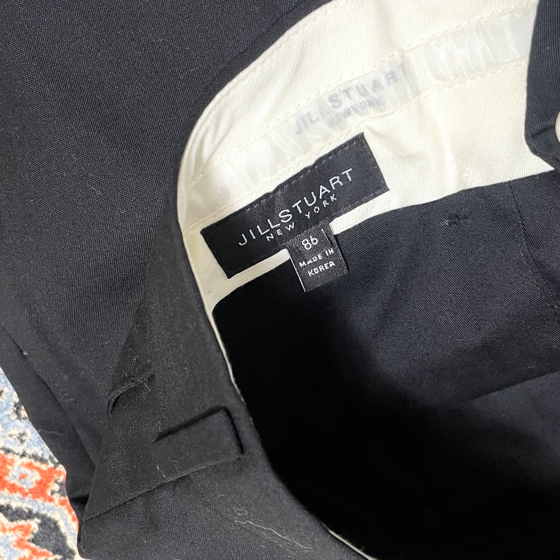 질스튜어트 블랙 슬랙스 남성32 / 86 상품이미지3