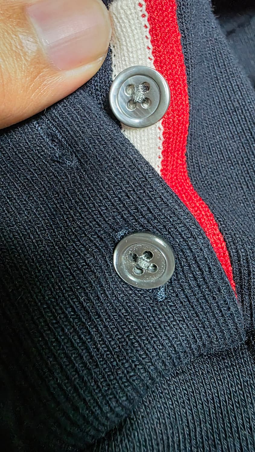 [3,새상품급]톰브라운 백삼선 맨투맨 상품이미지4