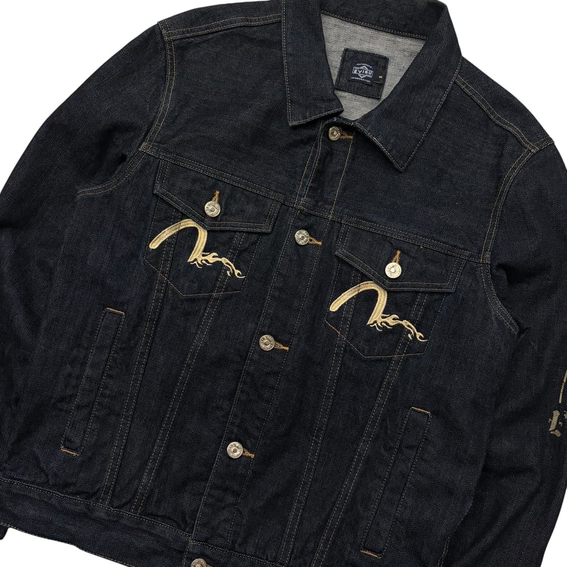 Evisu 에비수 프린팅 데님 자켓 상품이미지2