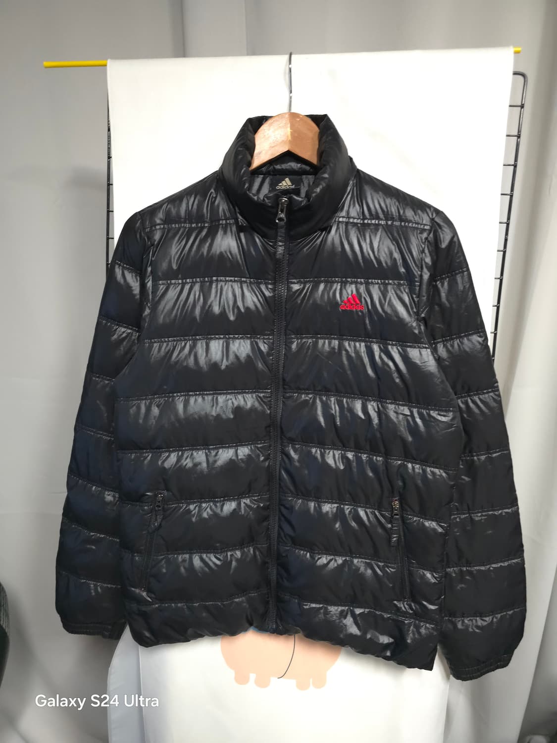 아디다스 구스다운 경량패딩 95 ✨️정품✨️후드분실 상품이미지1