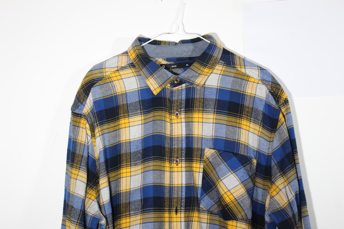 145. MAN 남자 긴팔 체크셔츠 상품이미지2