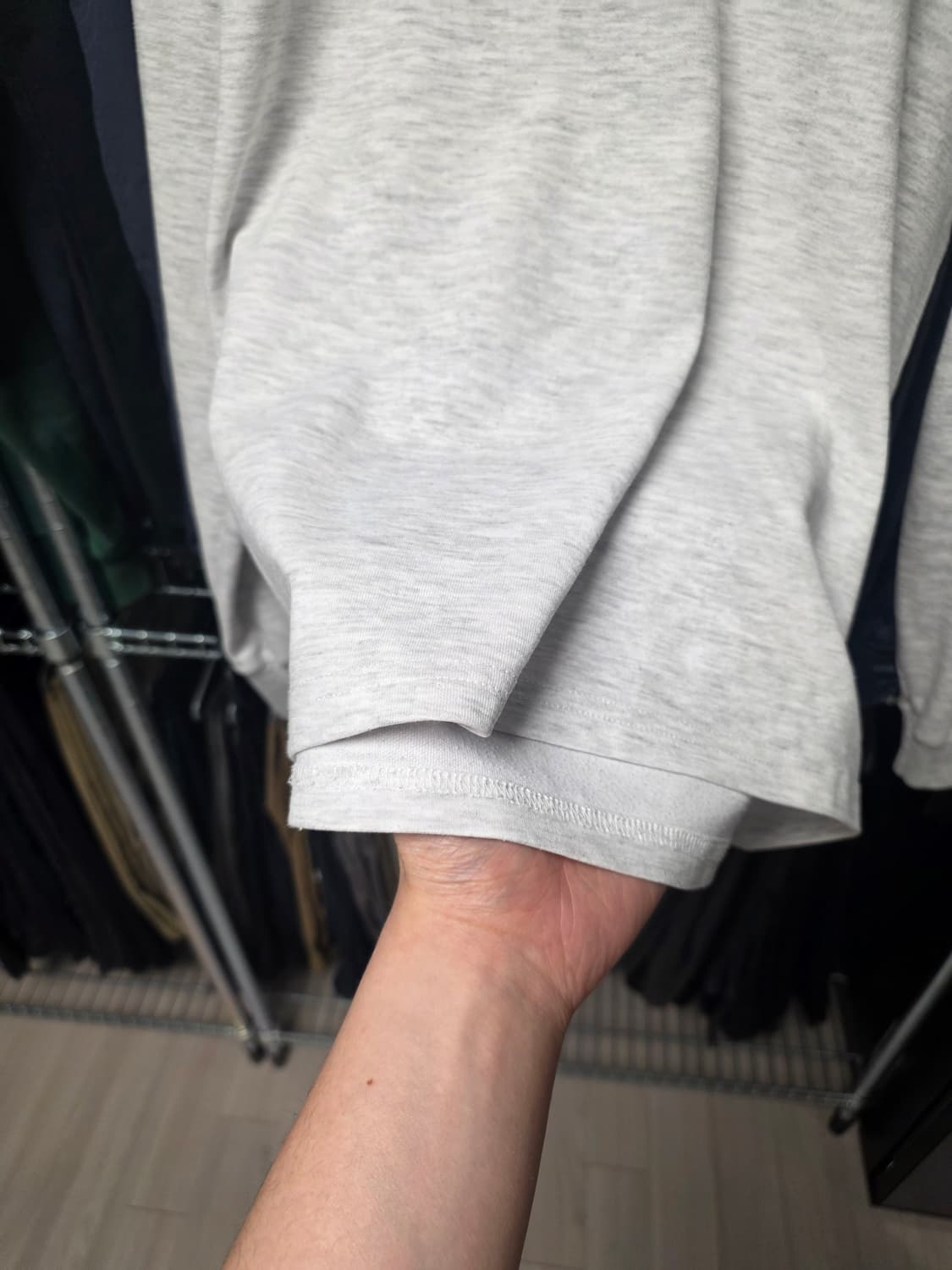 아이앱스튜디오 롱슬리브 그레이 XL 상품이미지5