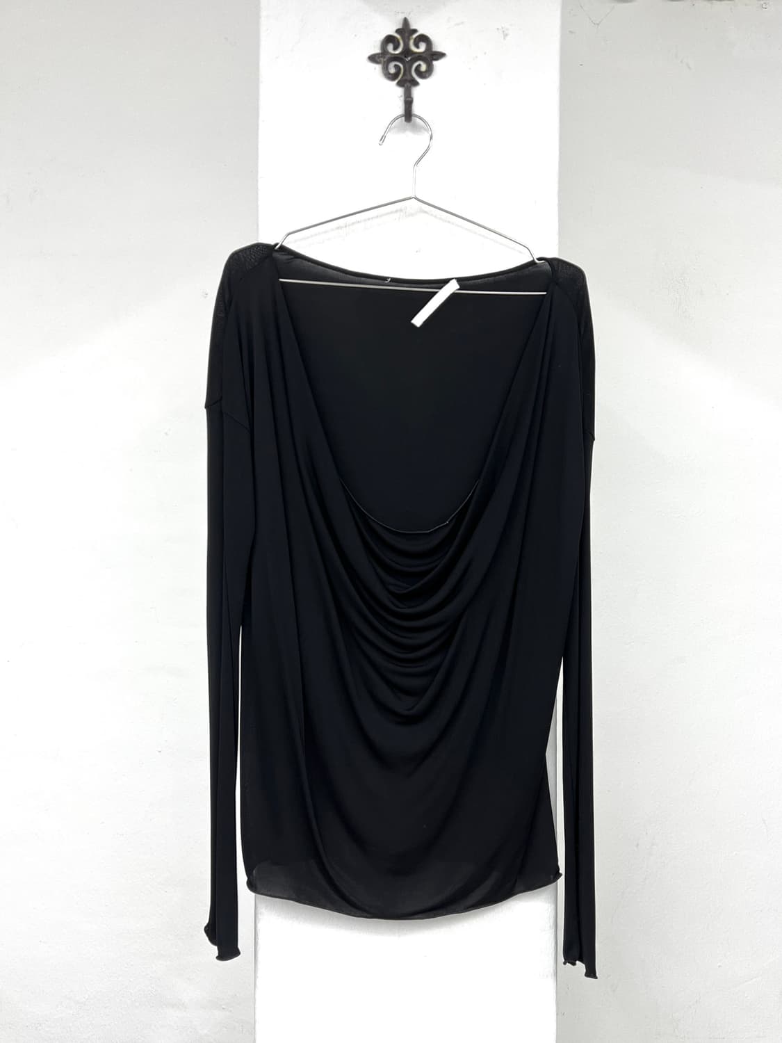 black drape long sleeve 상품이미지2
