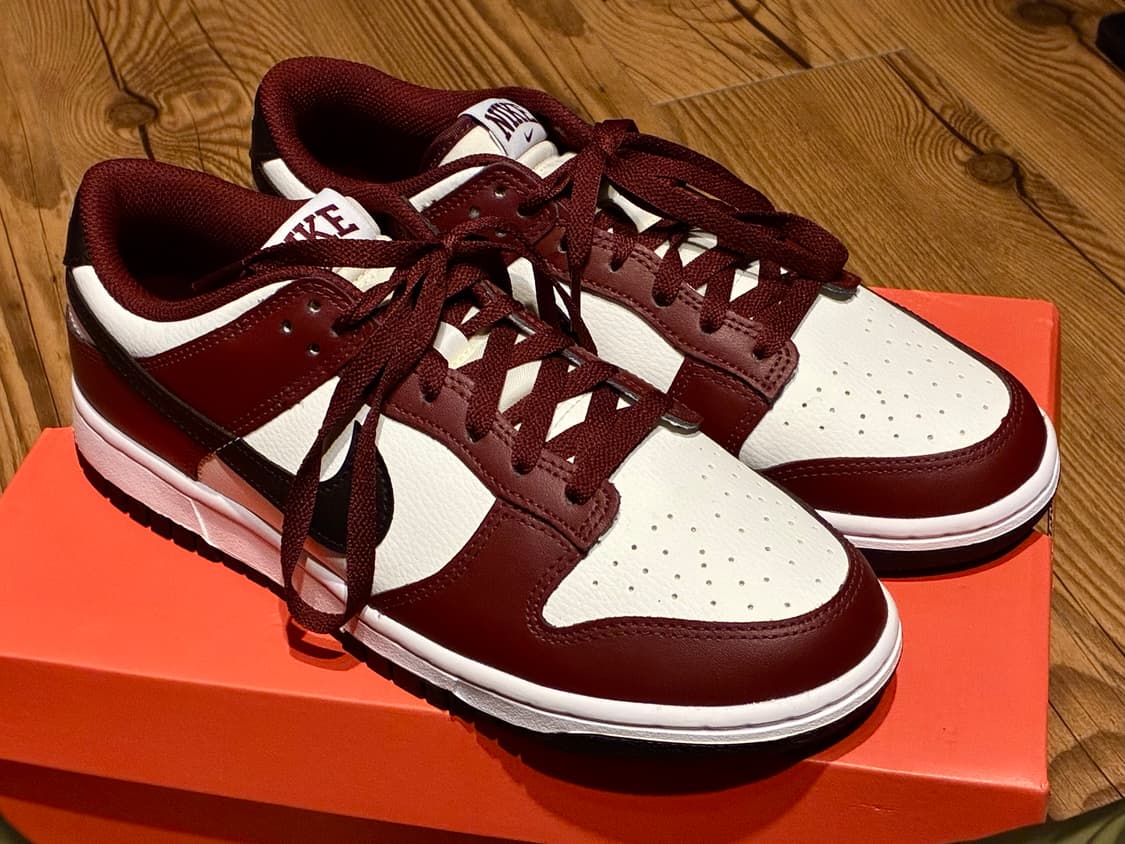 (270) 나이키 덩크 로우 다크 팀 레드 상품이미지1