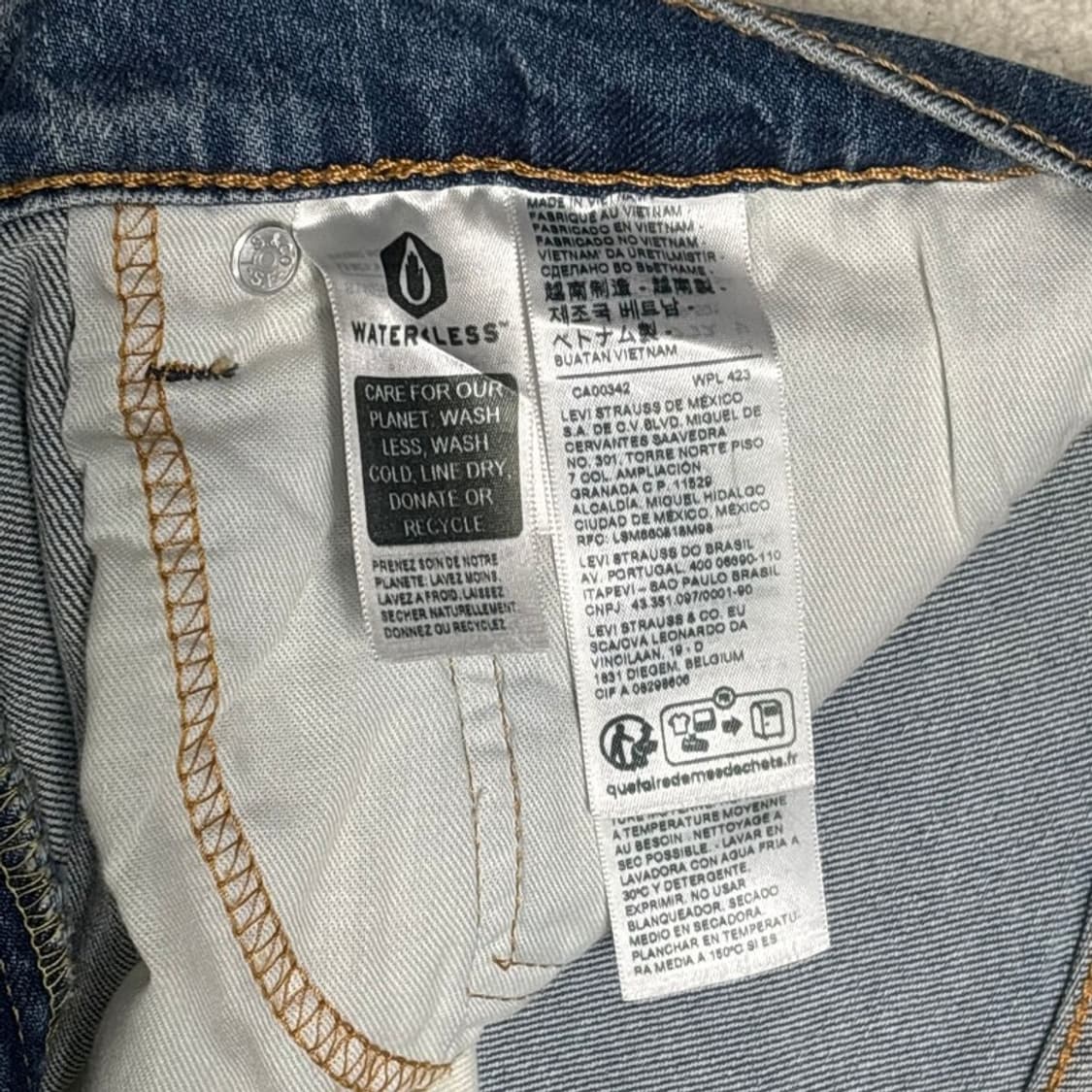 LEVI STRAUSS & CO 550 데님팬츠 34 | 32 상품이미지5
