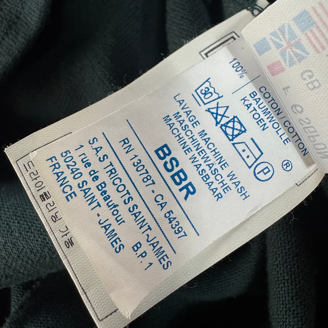 세인트제임스 보트넥 그린 롱슬리브 L 상품이미지4