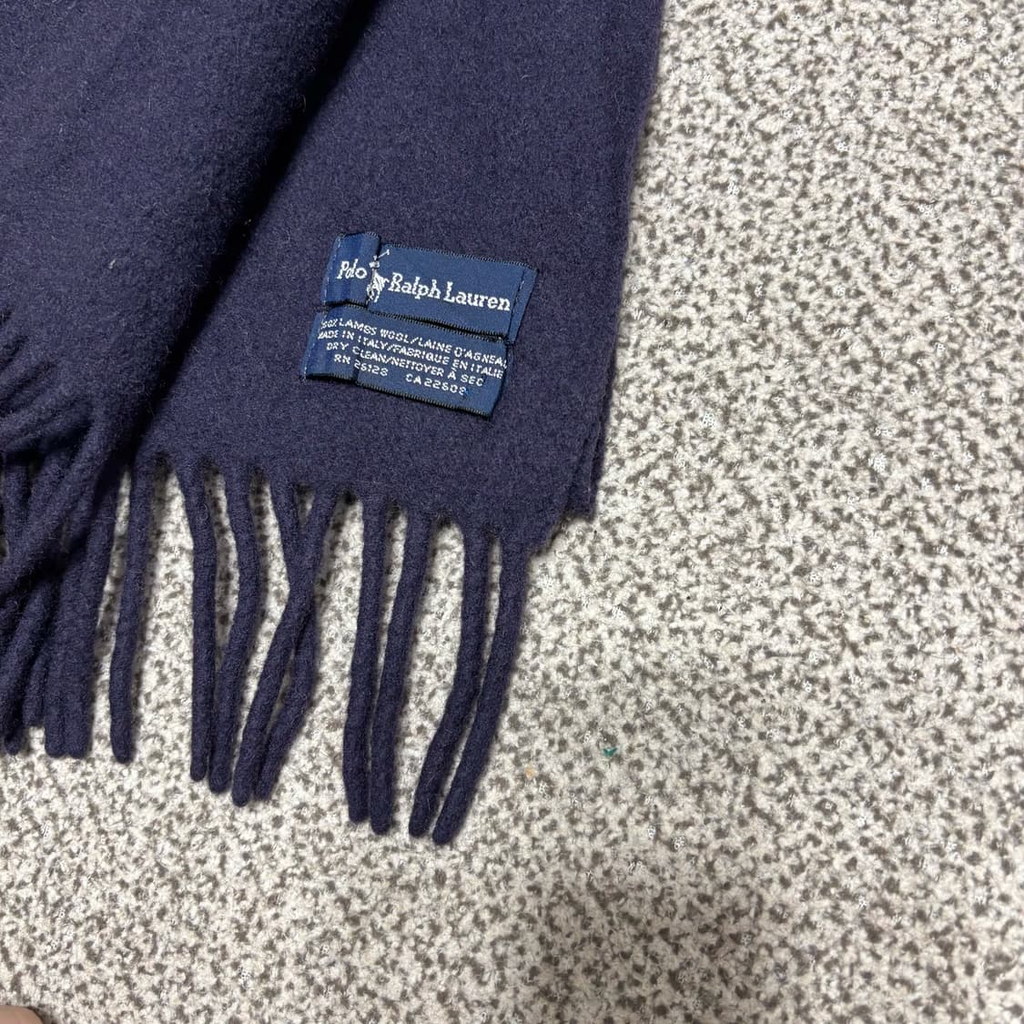 [택포,램스울100] 폴로 랄프로렌 이태리 머플러 목도리 [A] 상품이미지3