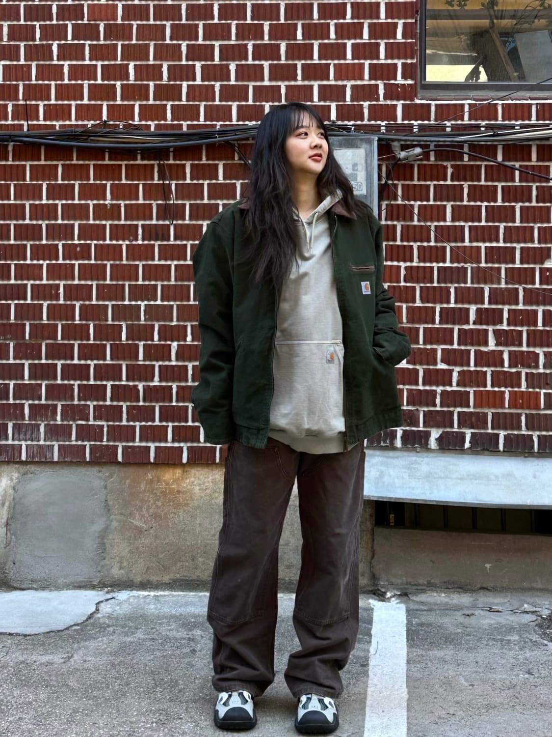 칼하트 디트로이트 자켓 칼하트 후드집업 칼하트 카펜터 코디 상품이미지1