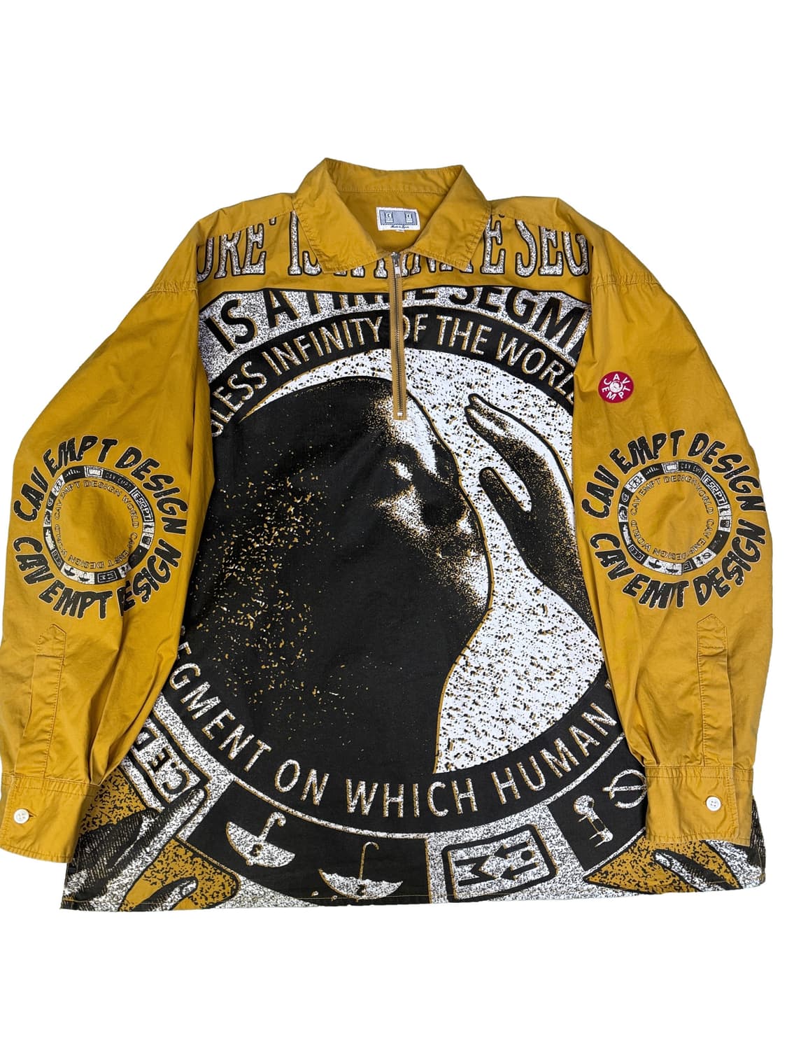 카브엠트 CAVEMPT 하프집업 빅 셔츠 아노락 L 상품이미지3