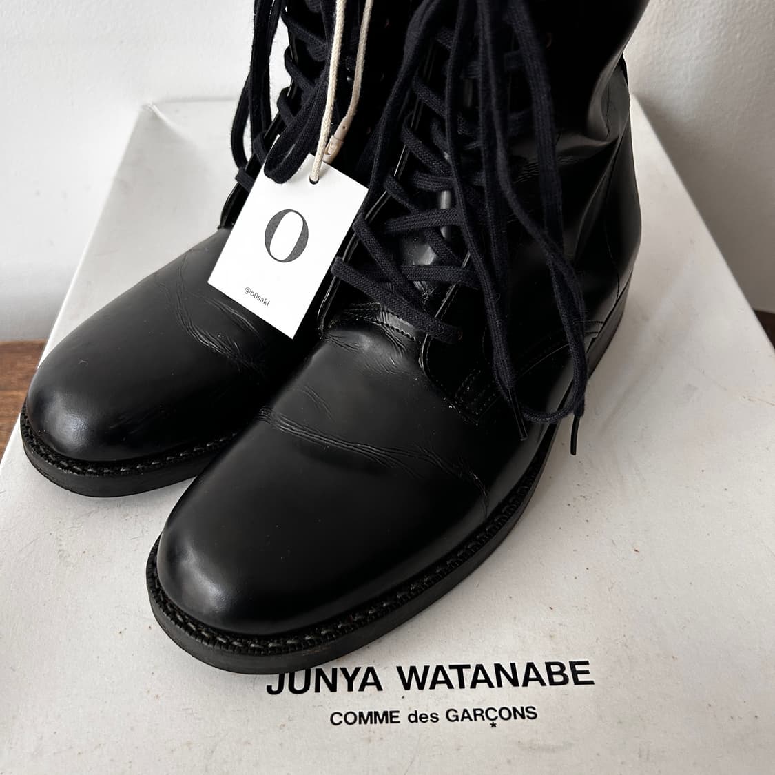 Strap Belt Leather Boots 상품이미지6