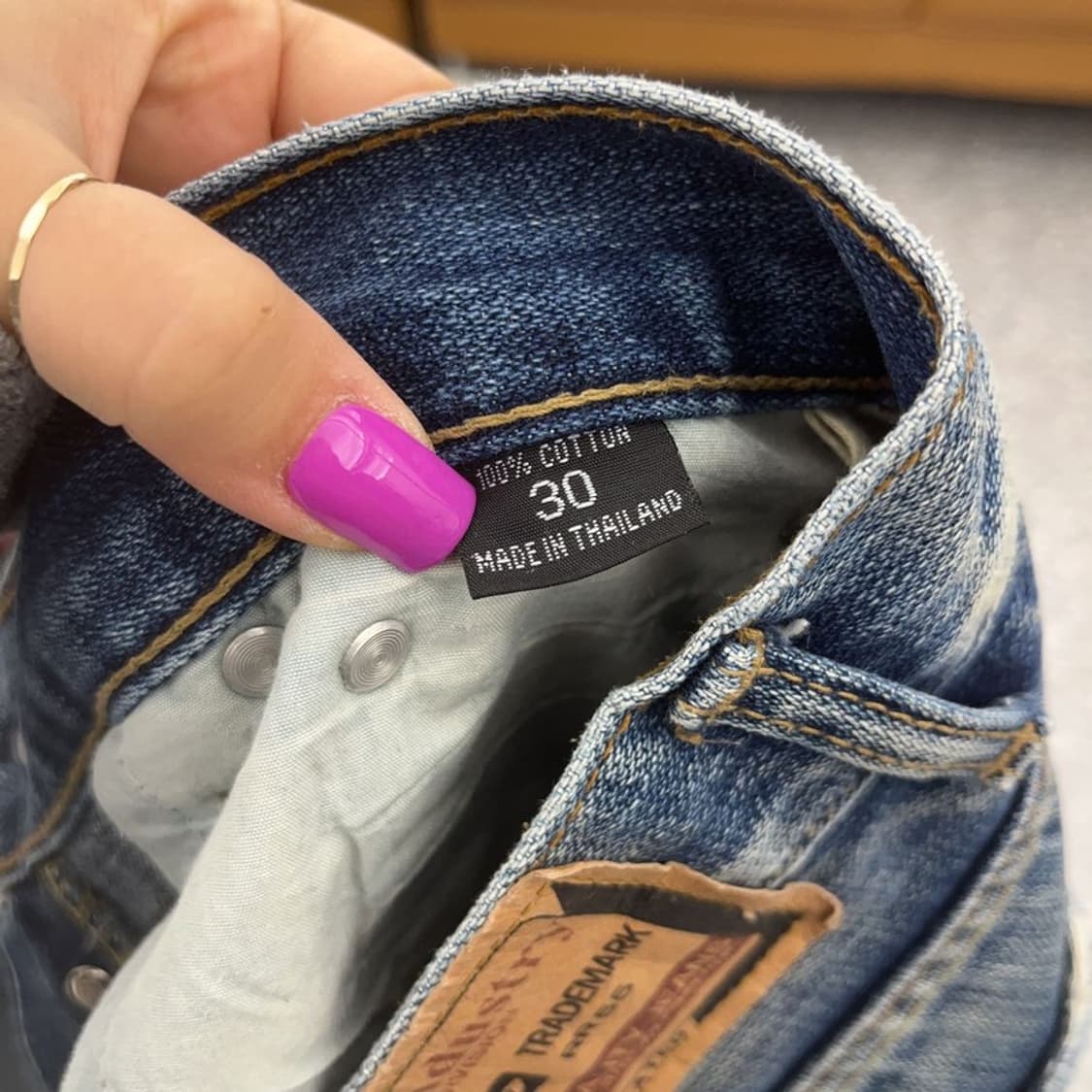 디젤 RR55 올드스쿨 빈티지 데님팬츠 30인치 C06793 상품이미지6