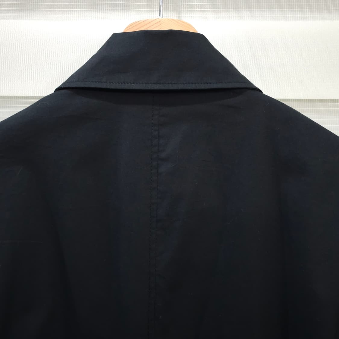 일본 J.FERRY MEN 블랙 코튼 싱글코트- M-L 상품이미지6