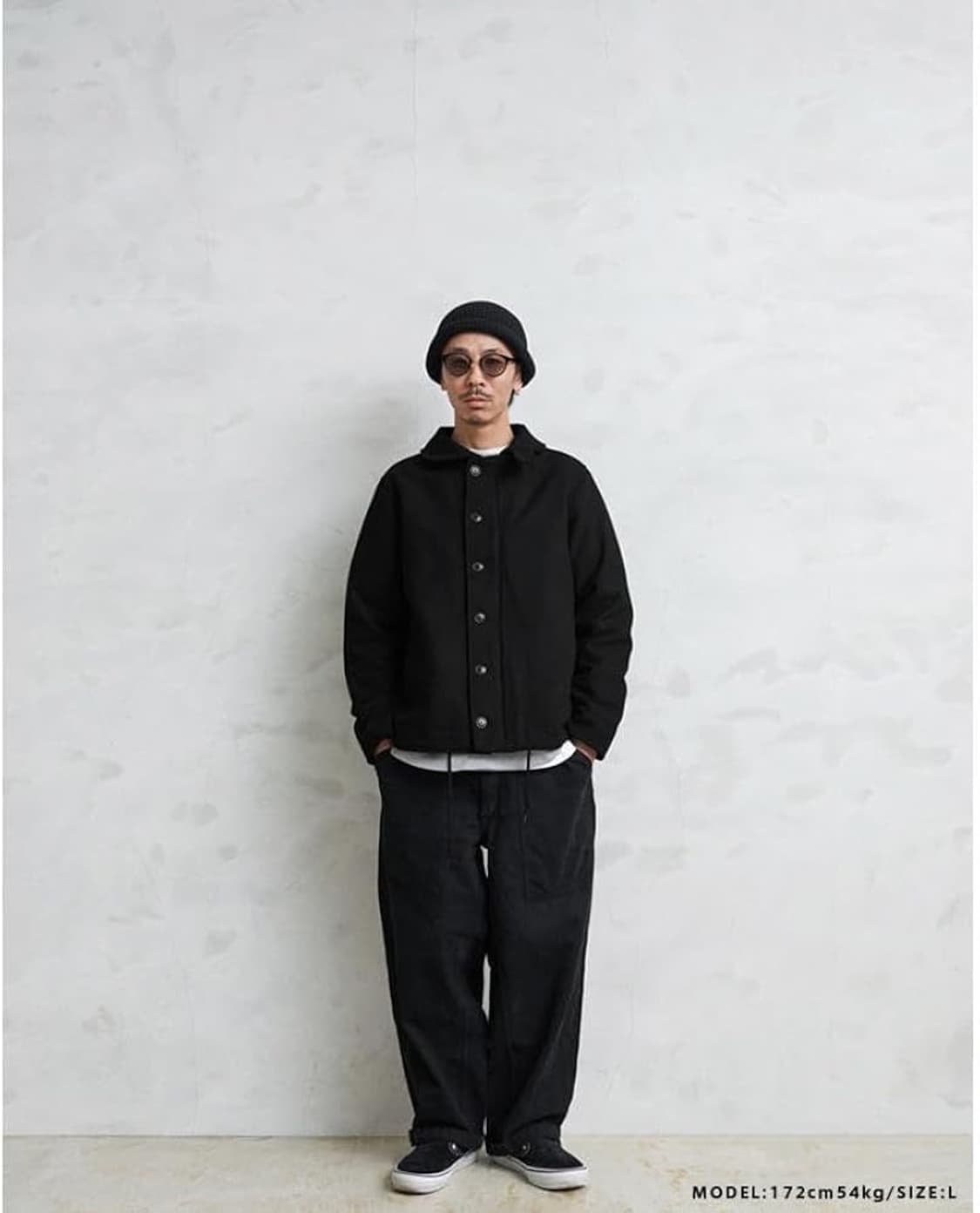 Houston melton n-1 wool deck jacket 상품이미지2