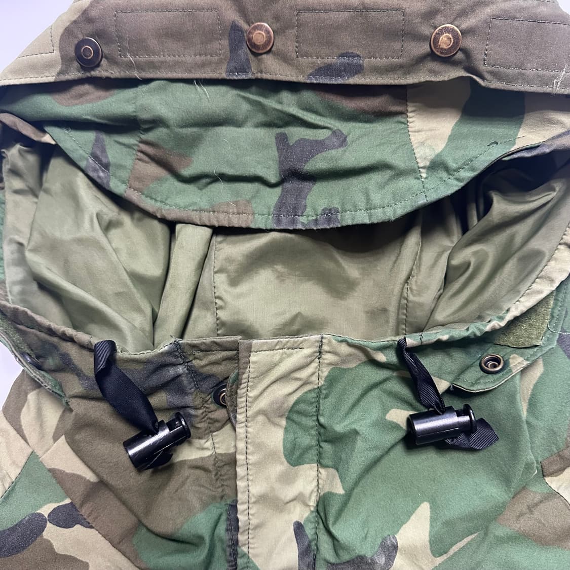 미군 M-65 카모 파카 (Woodland Camo / Medium Re 상품이미지3