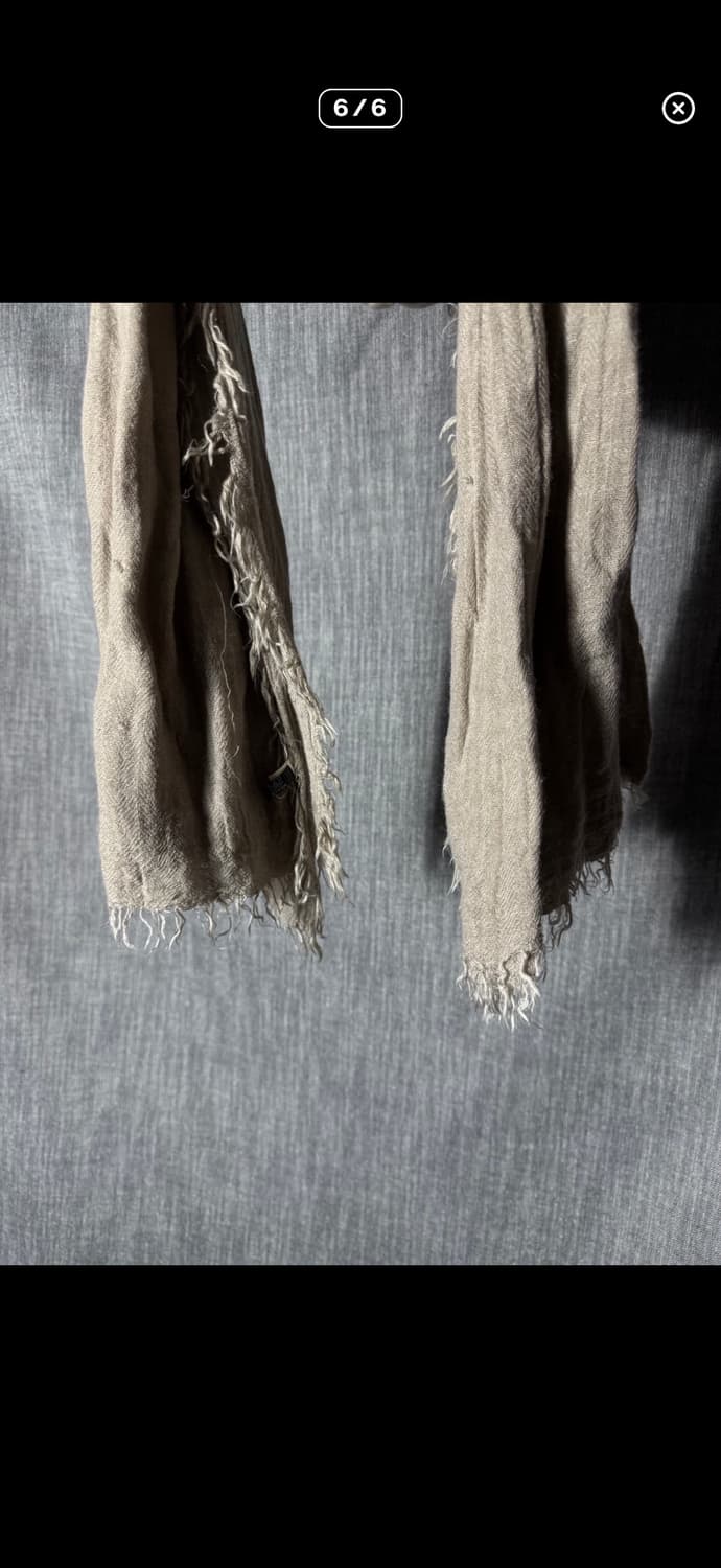 R13 디스트로이드 빈티지 머플러 상품이미지6