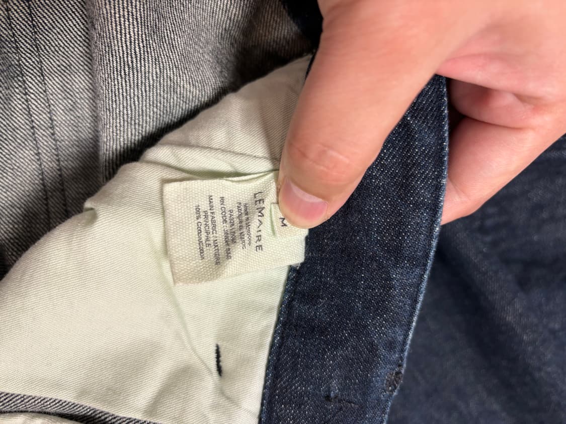 르메르 트위스트 데님 M 팝니다 상품이미지4