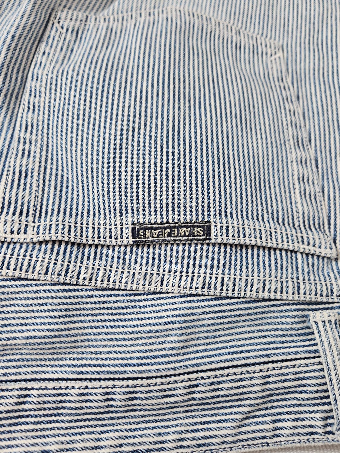 90s 쉐인진 스트라이프 버뮤다 쇼츠 숏팬츠 반바지 34 상품이미지6