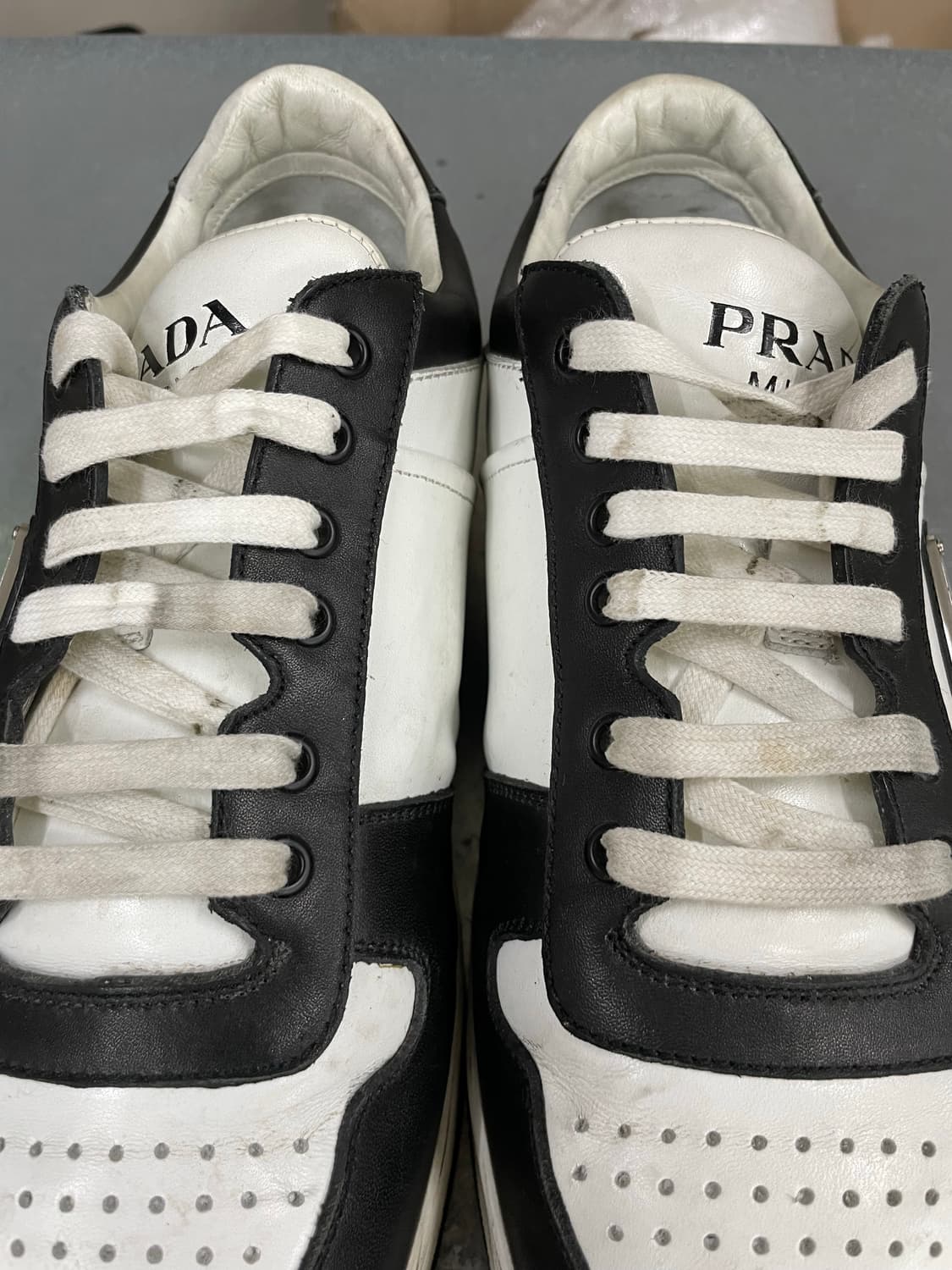 프라다 다운타운 스니커즈 화이트 8(gr-4726) 상품이미지9