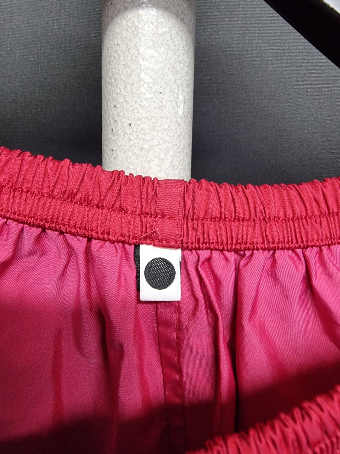 불릿포인트 발레 체리 레드 웜업팬츠 L 66 상품이미지4