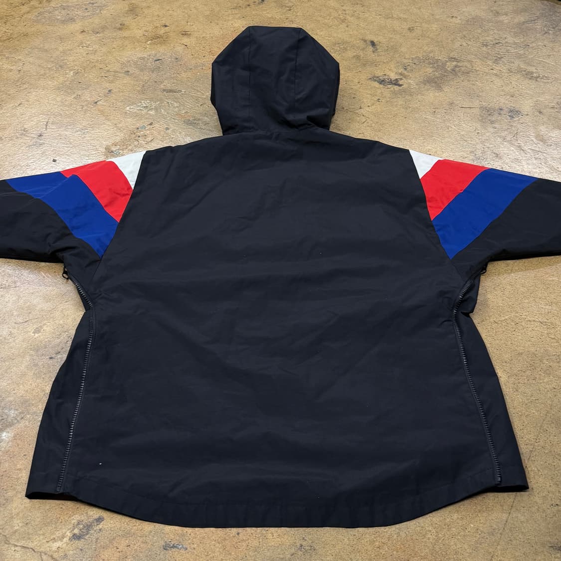 [정품/95] 아디다스 후드 바람막이 블랙 배색 b10 상품이미지4