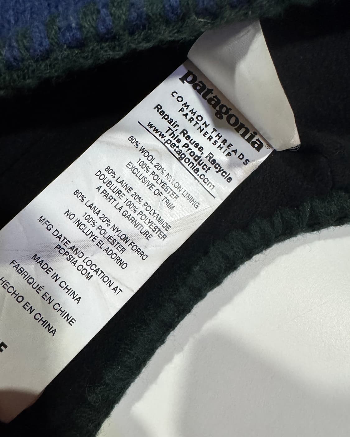 파타고니아 이어플랩 폼폼 비니 상품이미지4
