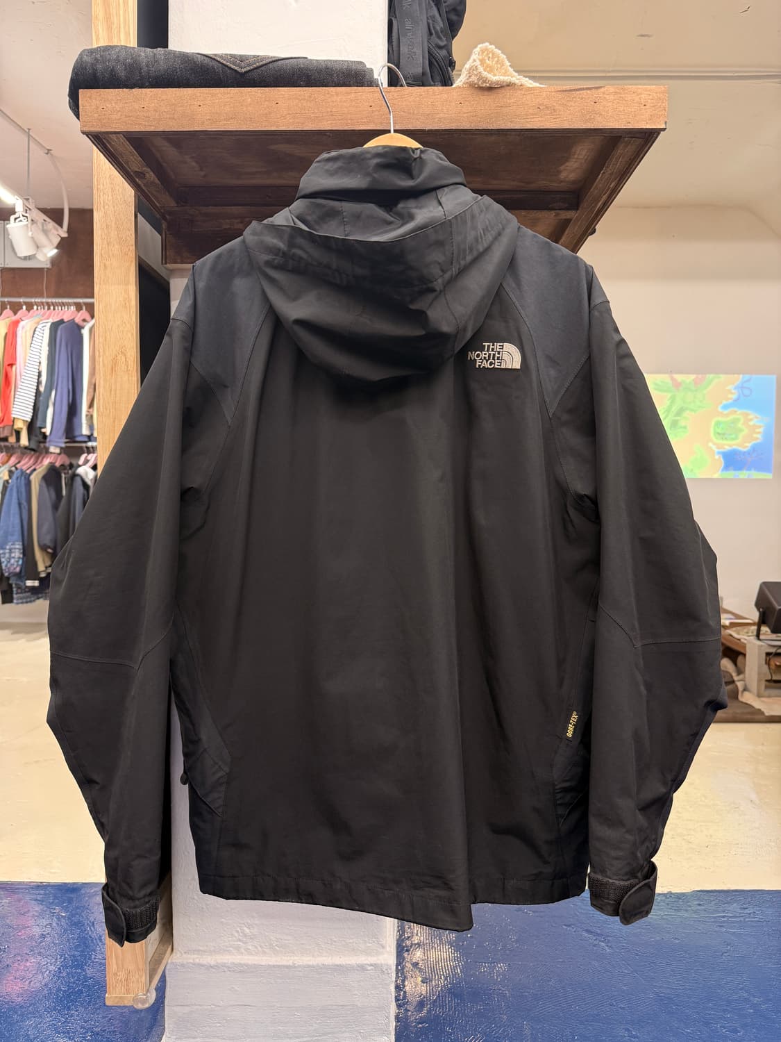TnF 노스페이스 고어텍스 블랙 바람막이 상품이미지6
