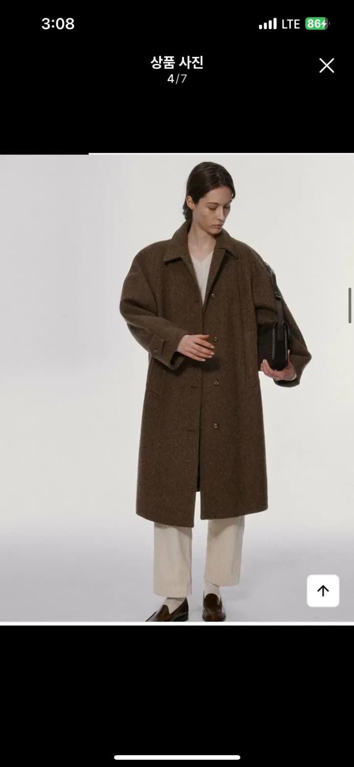 낫띵리튼 울 발마칸 코트 (타우페) 상품이미지2