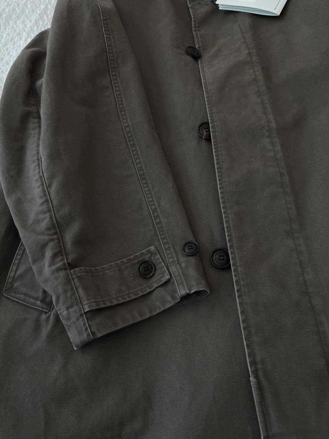 어나더오피스 Bonjour Mac Coat  (Gray mocha) 상품이미지4