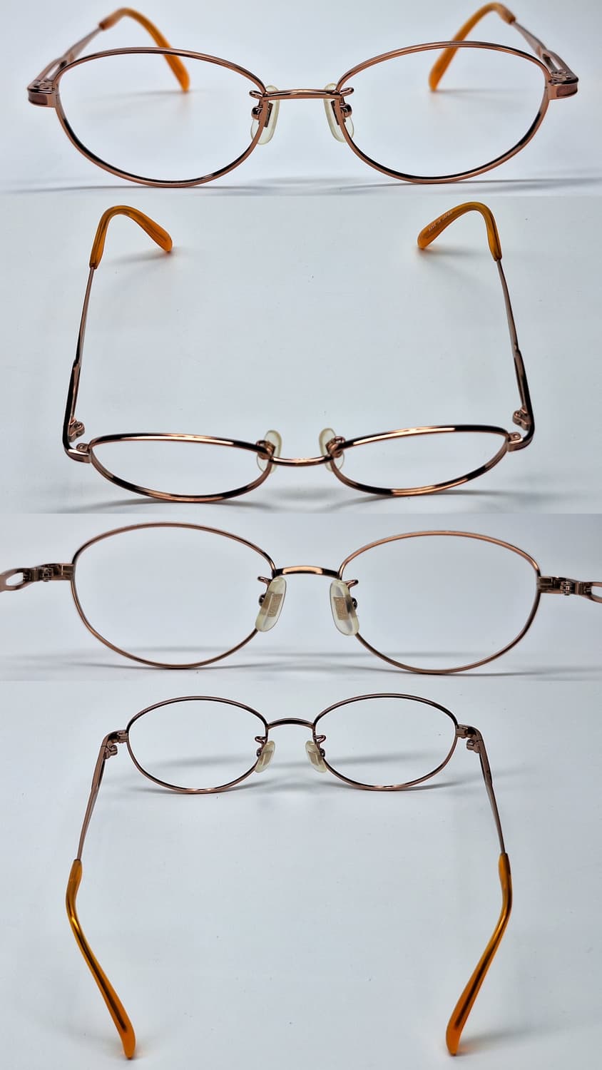 일본 하우스 브랜드 CERASEE CS-4534 순수 티타늄 오발 안경테 상품이미지4