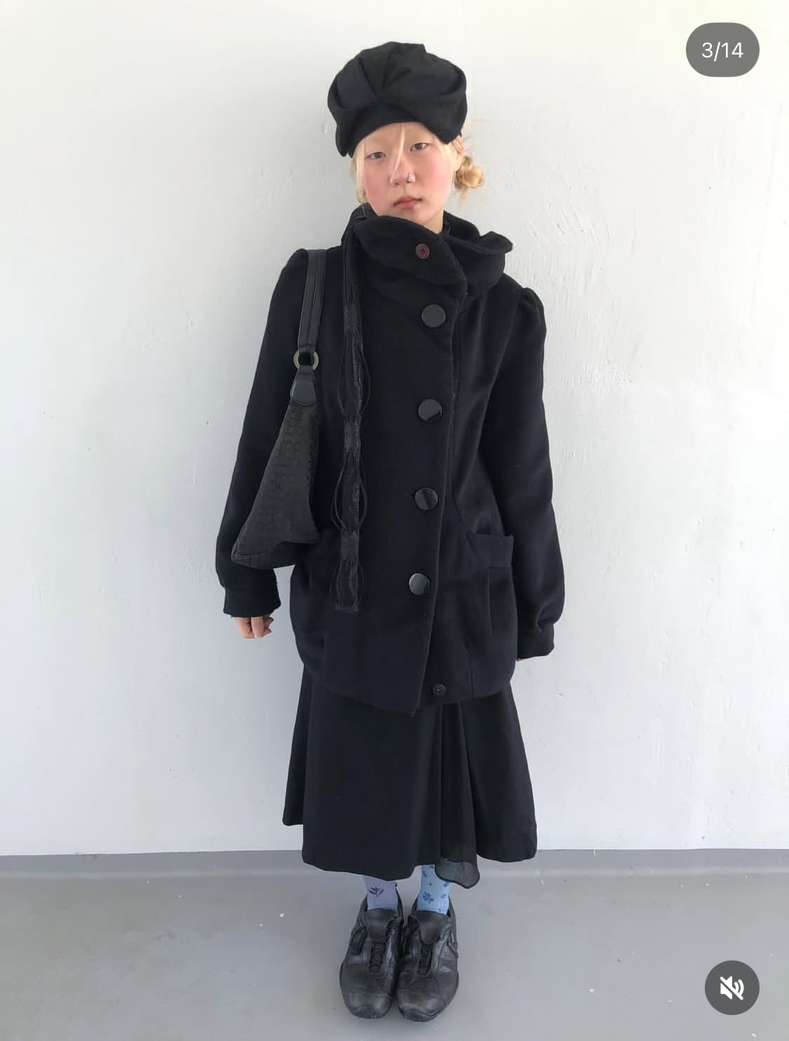 예약중) 차일드매거진 빈티지 닌자핏 왕단추 코트 코디세트 상품이미지1