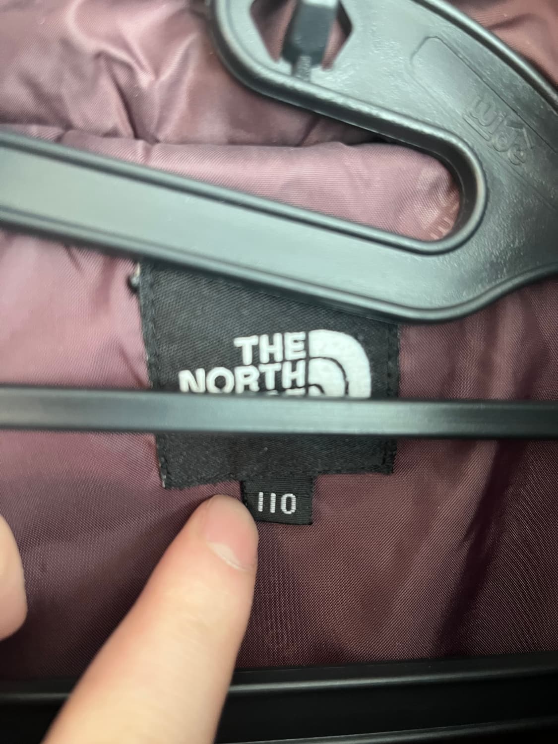 [2XL] 노스페이스 패딩 자켓 버건디.와인 상품이미지4