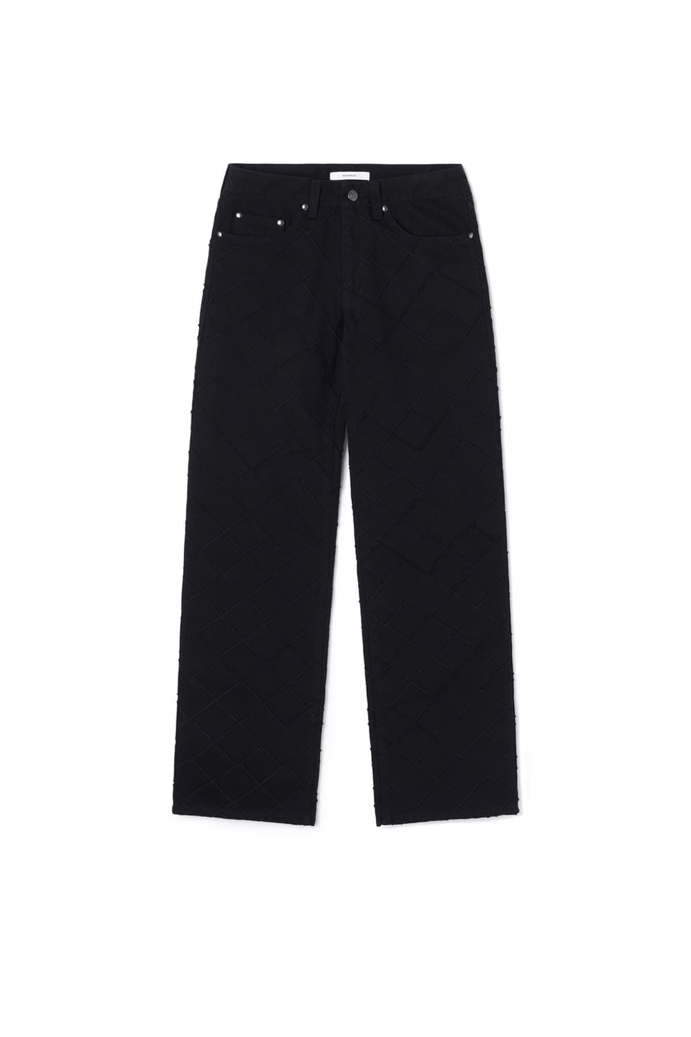 문선 체크 엠보 데님 L사이즈 상품이미지2