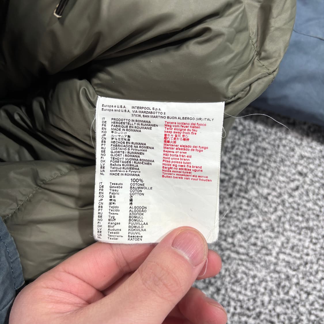 뮤지엄 서플러스 다운 패딩 (M) 상품이미지7