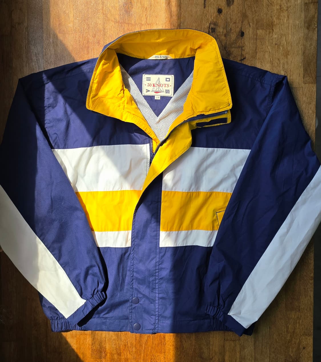 빈티지 블루종 점퍼 자켓 Made In Macau  상품이미지1