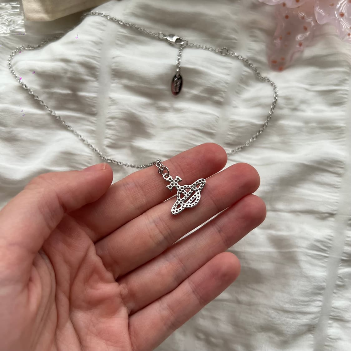 비비안웨스트우드 칼리오페 네크리스 실버 상품이미지7