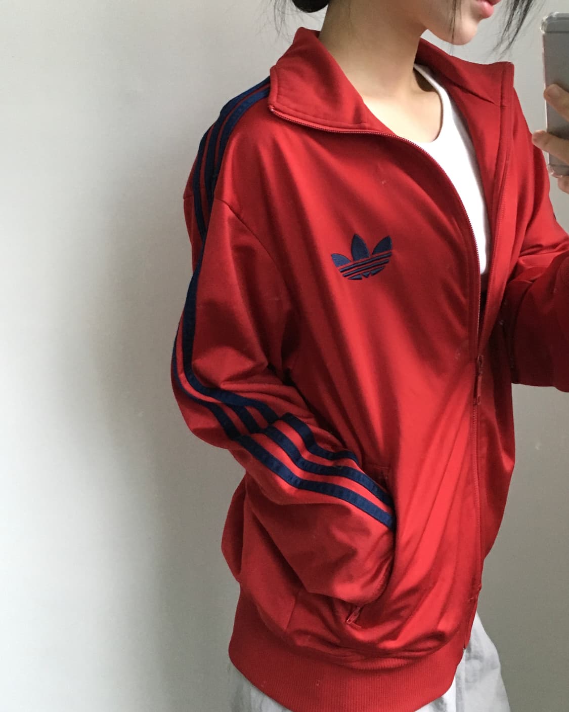 Adidas 아디다스 버건디 파이어버드 트랙탑 상품이미지2