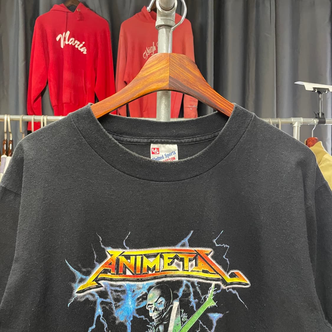 90s 애니메탈 락 티셔츠 싱글 스티치 상품이미지2
