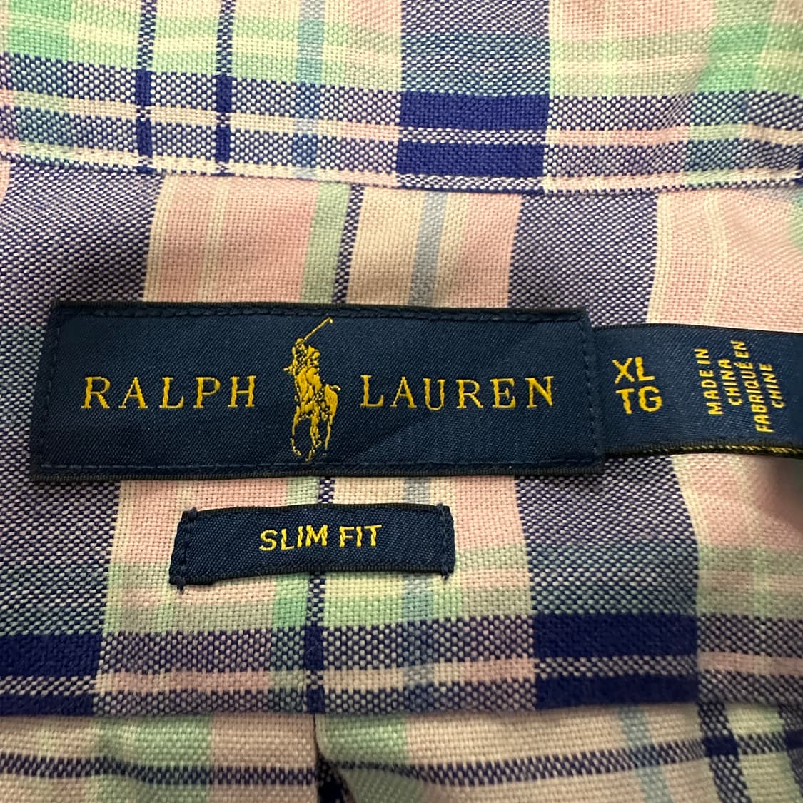 POLO RALPH LAUREN slim fit check shirt 상품이미지4