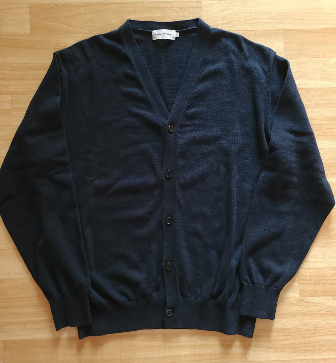 스테디에브리웨어 데일리코튼 가디건 다크네이비 1사이즈 상품이미지1