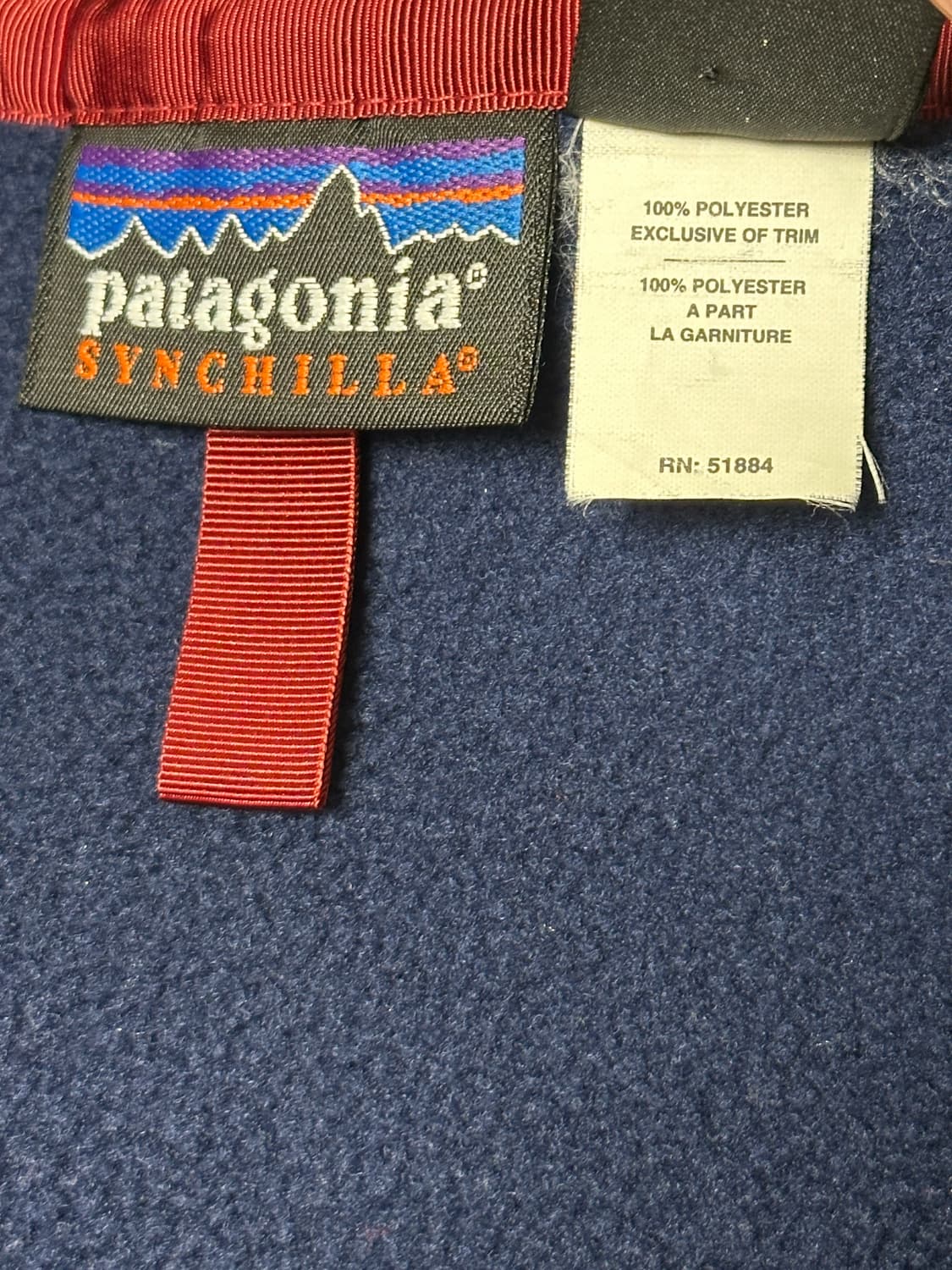 파타고니아 신칠라 네이비 헤비웨이트 상품이미지9