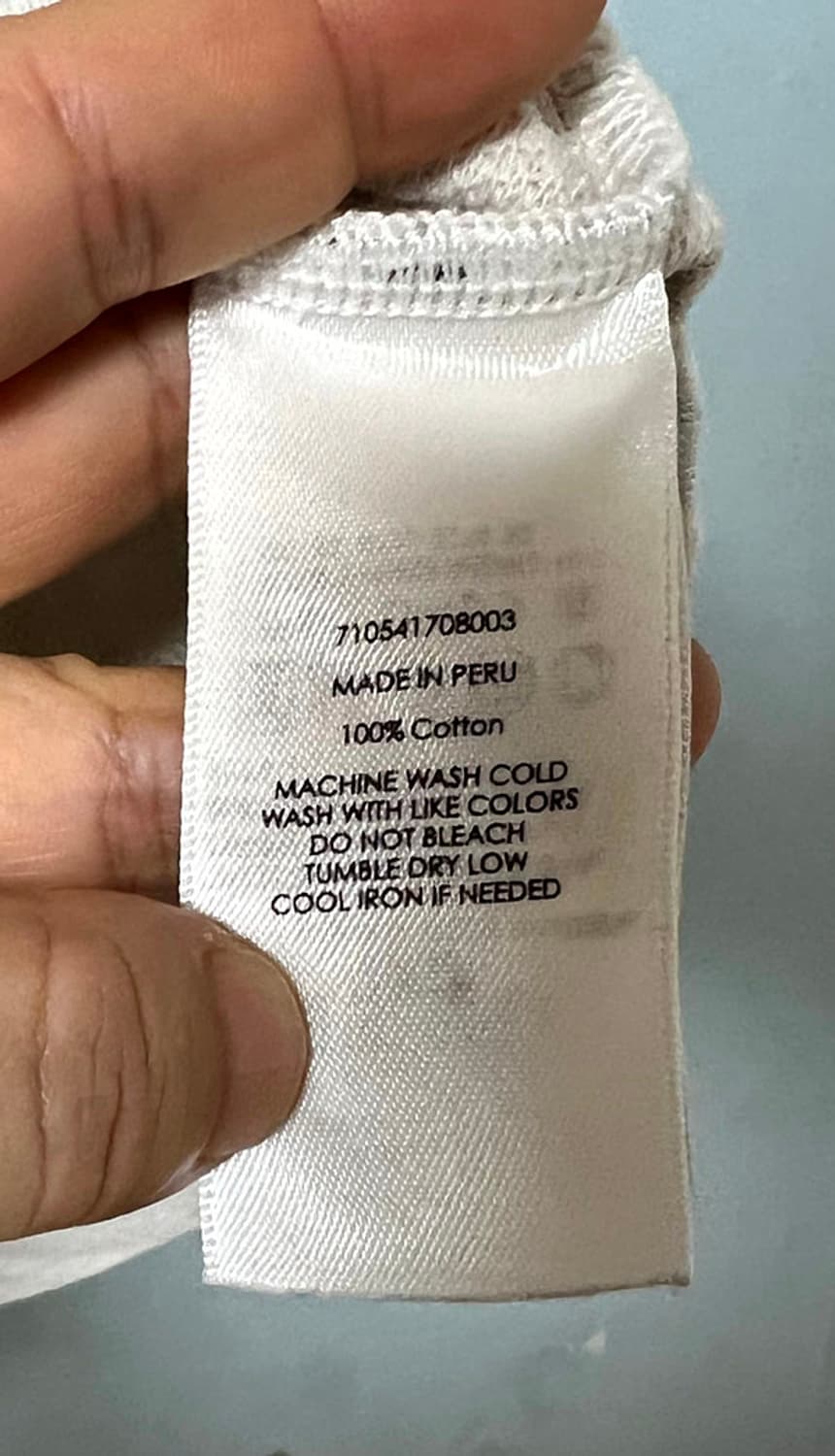 POLO 폴로 남자 와플 맨투맨 라운드넥 춘추복 캐주얼 크림색 L 100 상품이미지5